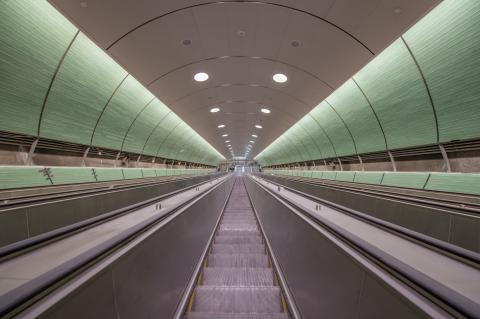 East Side Access Escalator